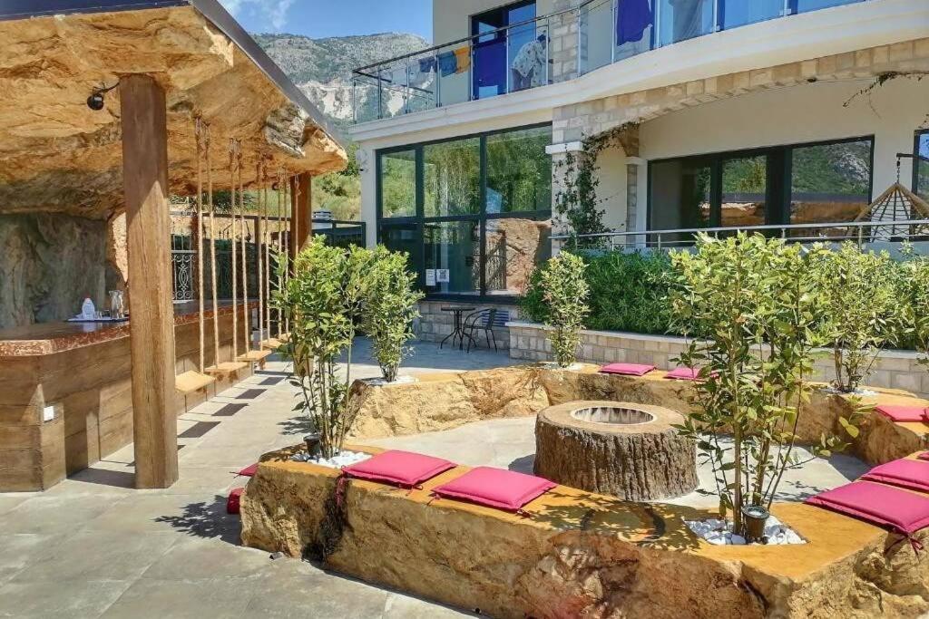 Modern Top Floor Sea View 3Br With Pools, Spa & Fitness Bečići Exterior photo
