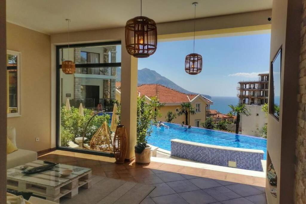 Modern Top Floor Sea View 3Br With Pools, Spa & Fitness Bečići Exterior photo